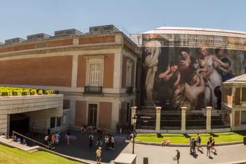 Frontis del Museo del Prado