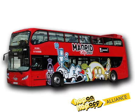 Bus turístico de Madrid City Tour